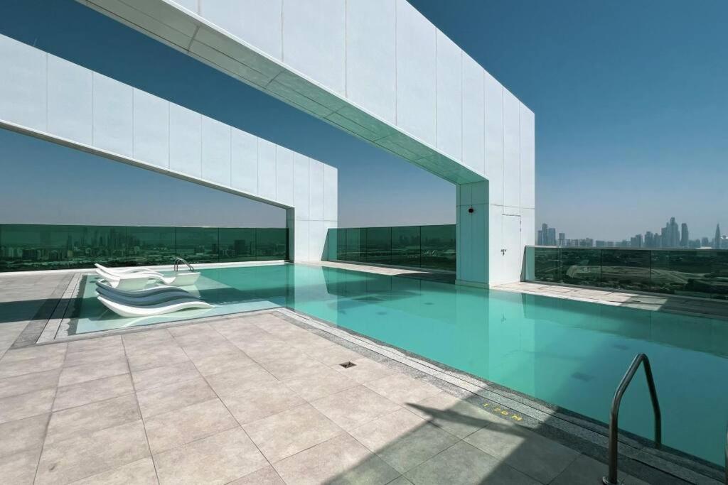 Apartament Chic 2 Bed Near Trade Centre With 5 Star Amenities Dubaj Zewnętrze zdjęcie
